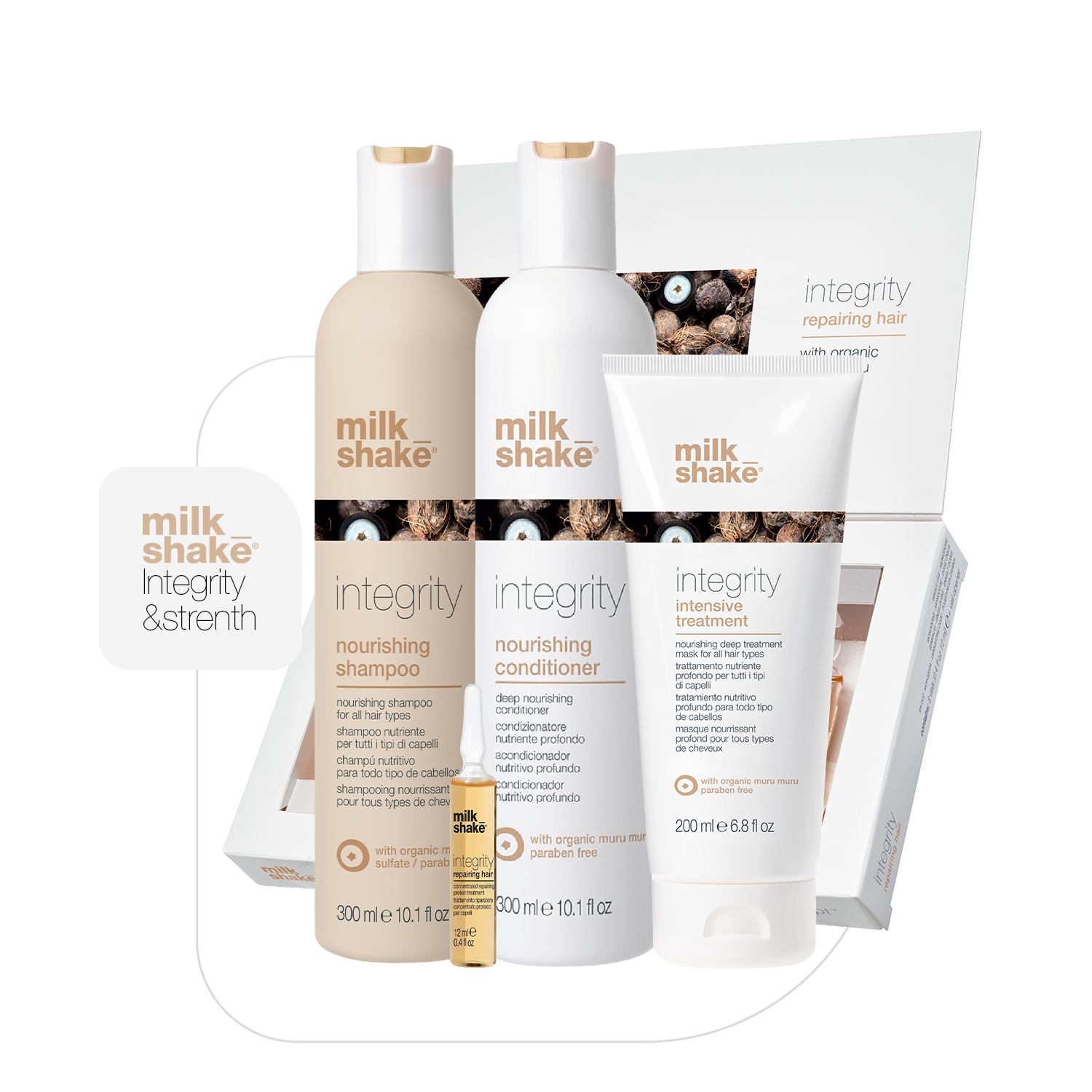 milk_shake® Integrity & strength Hair Rebuild System