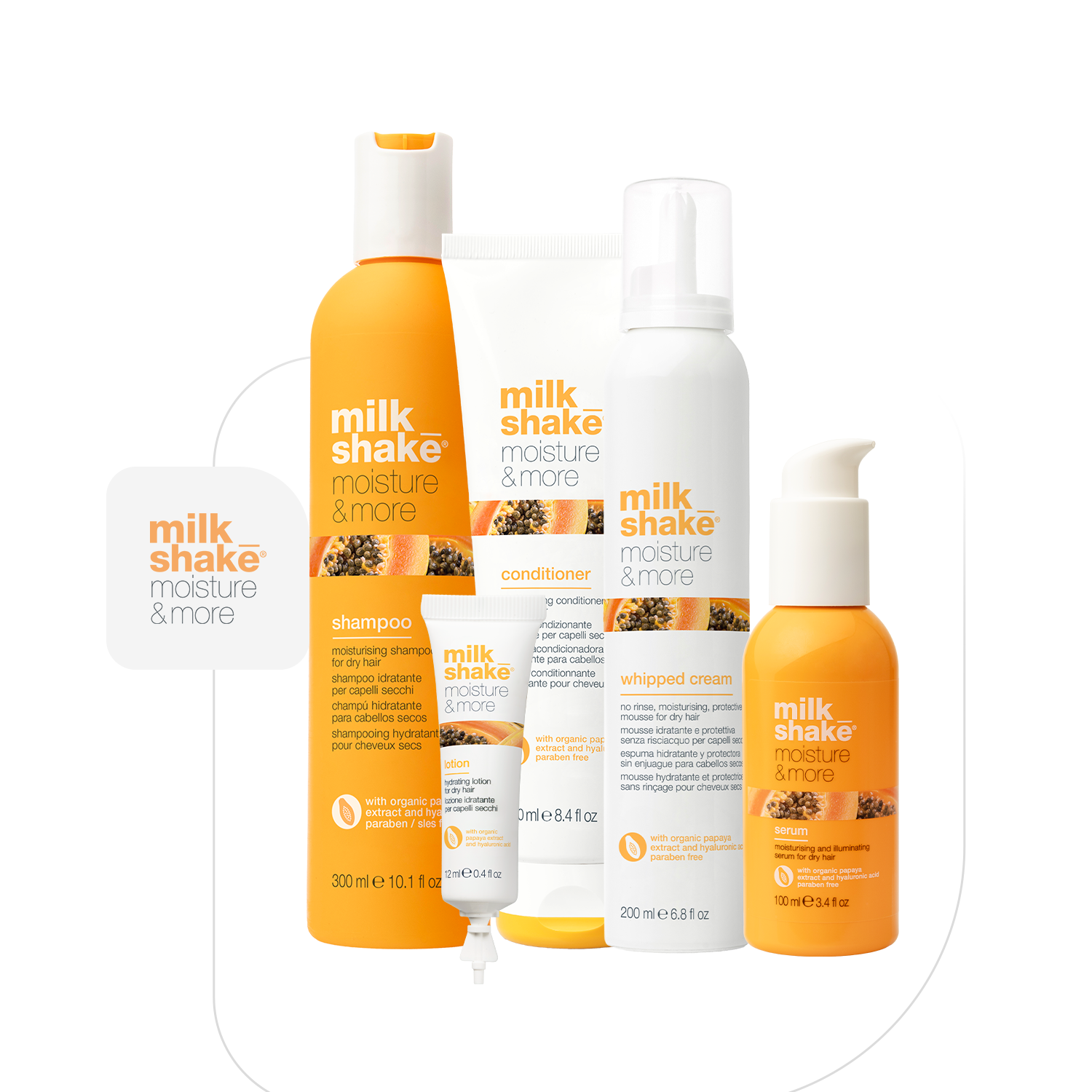 Moisture & more No More Dry Hair Routine