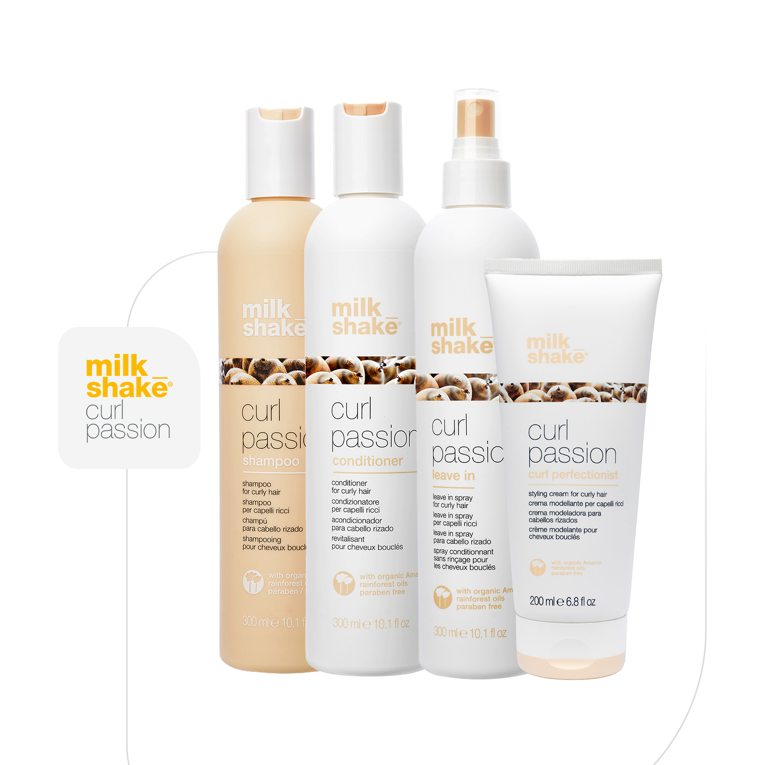milk_shake® curly passion Perfect Curls Routine