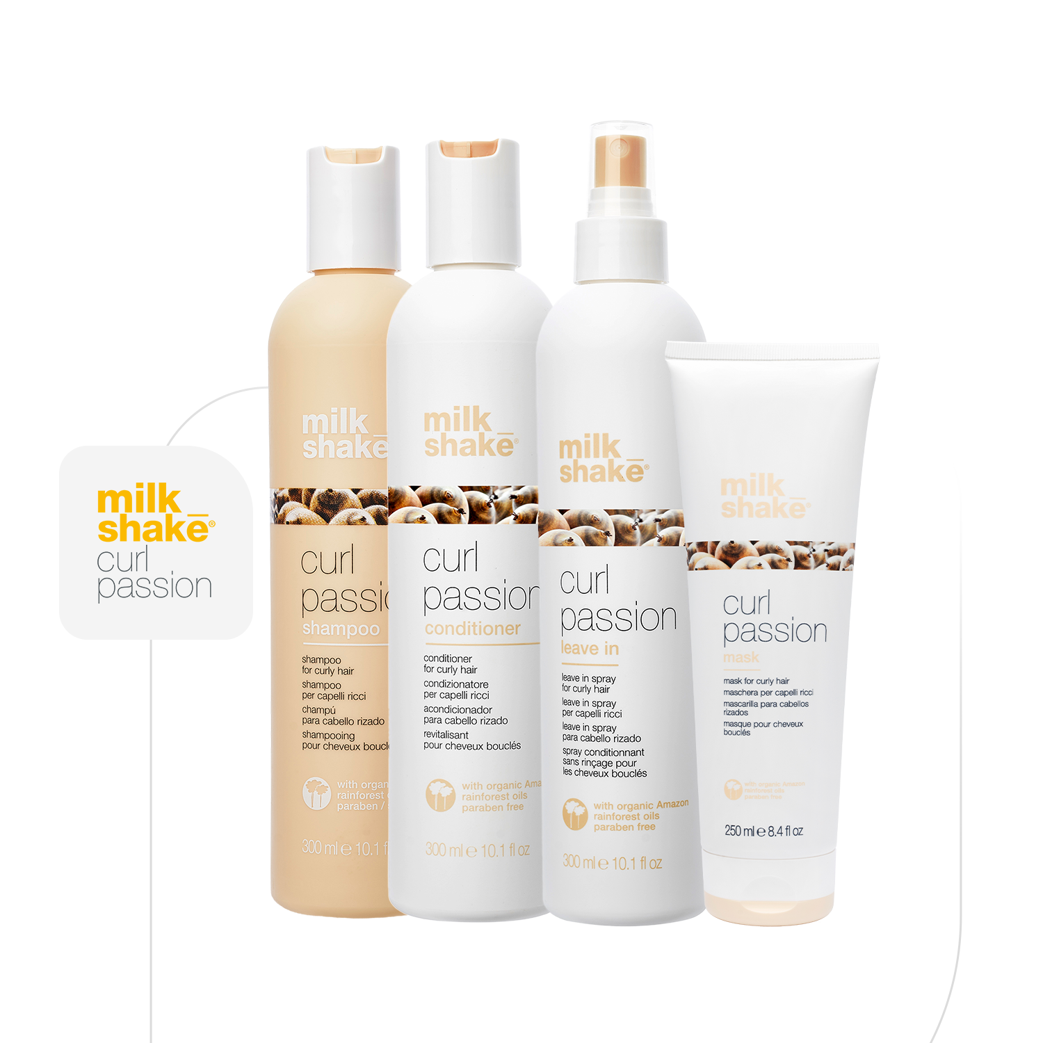 milk_shake® curly passion Healthy Curls Routine