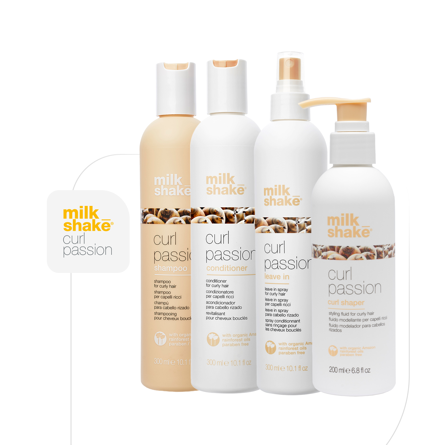 milk_shake® curly passion Shaped Curls Routine
