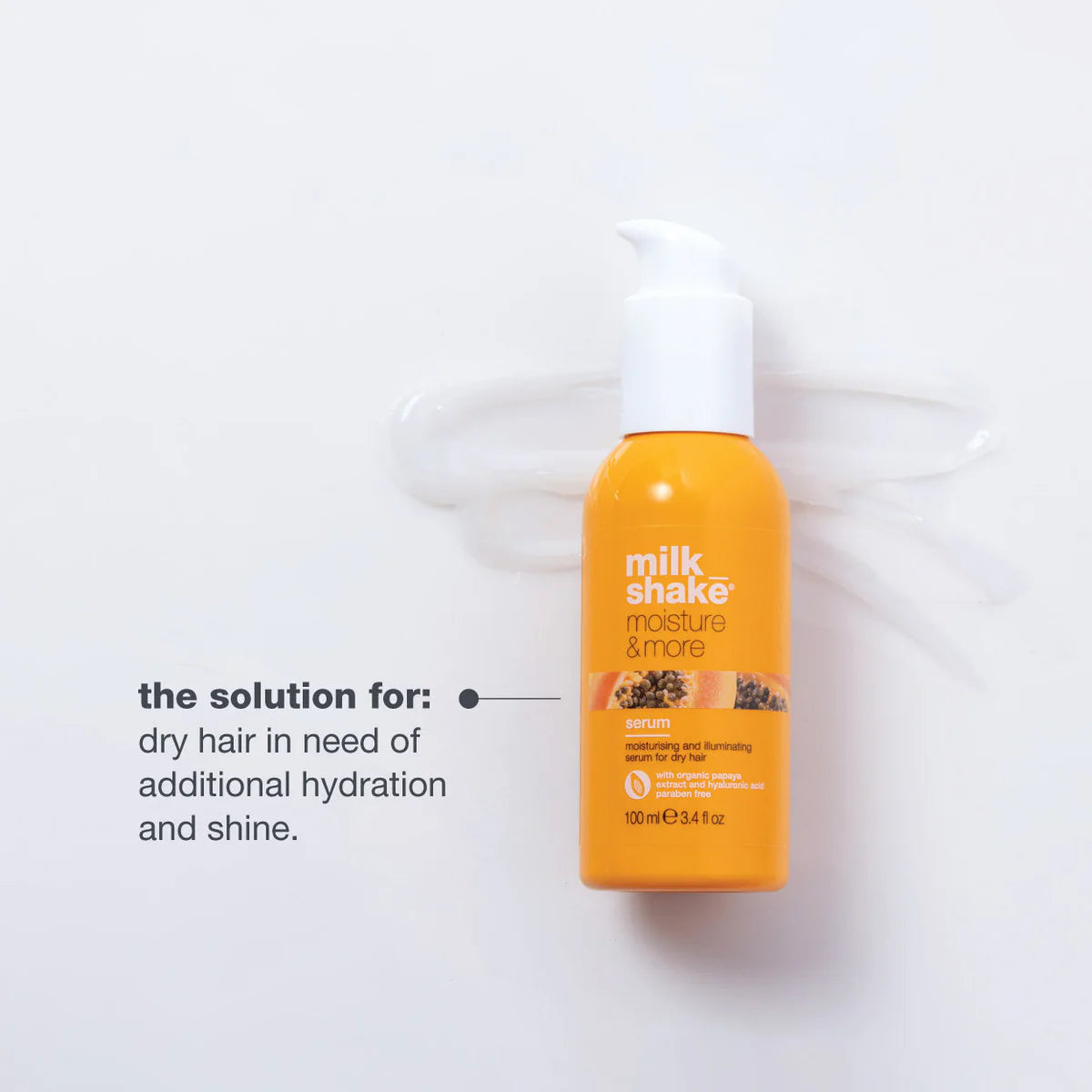 Moisture & more No More Dry Hair Routine