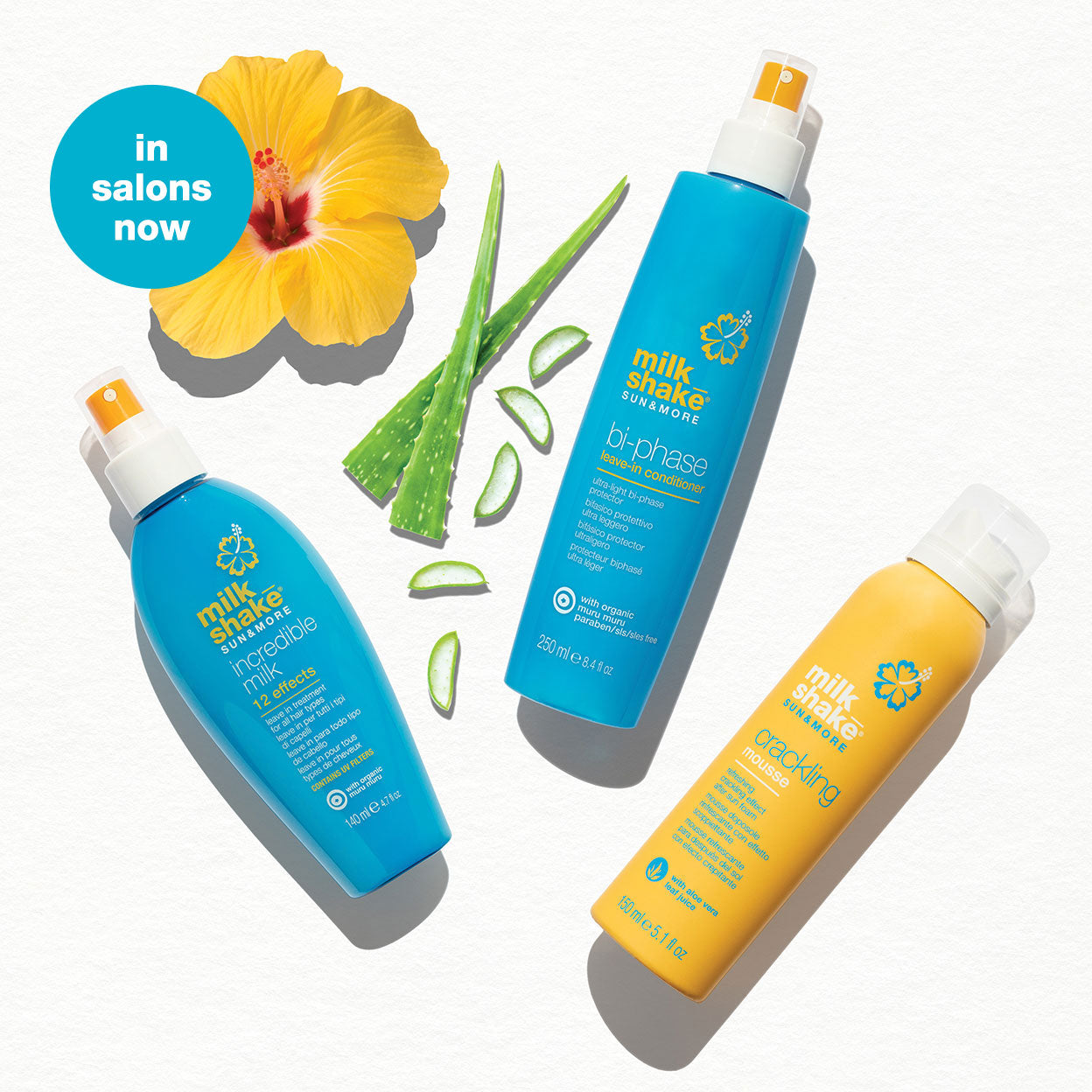 milk_shake® Sun & More Incredible Milk 140ml — بخاخ واقي من الأشعة فوق البنفسجية لا يُشطف | milk_shake®