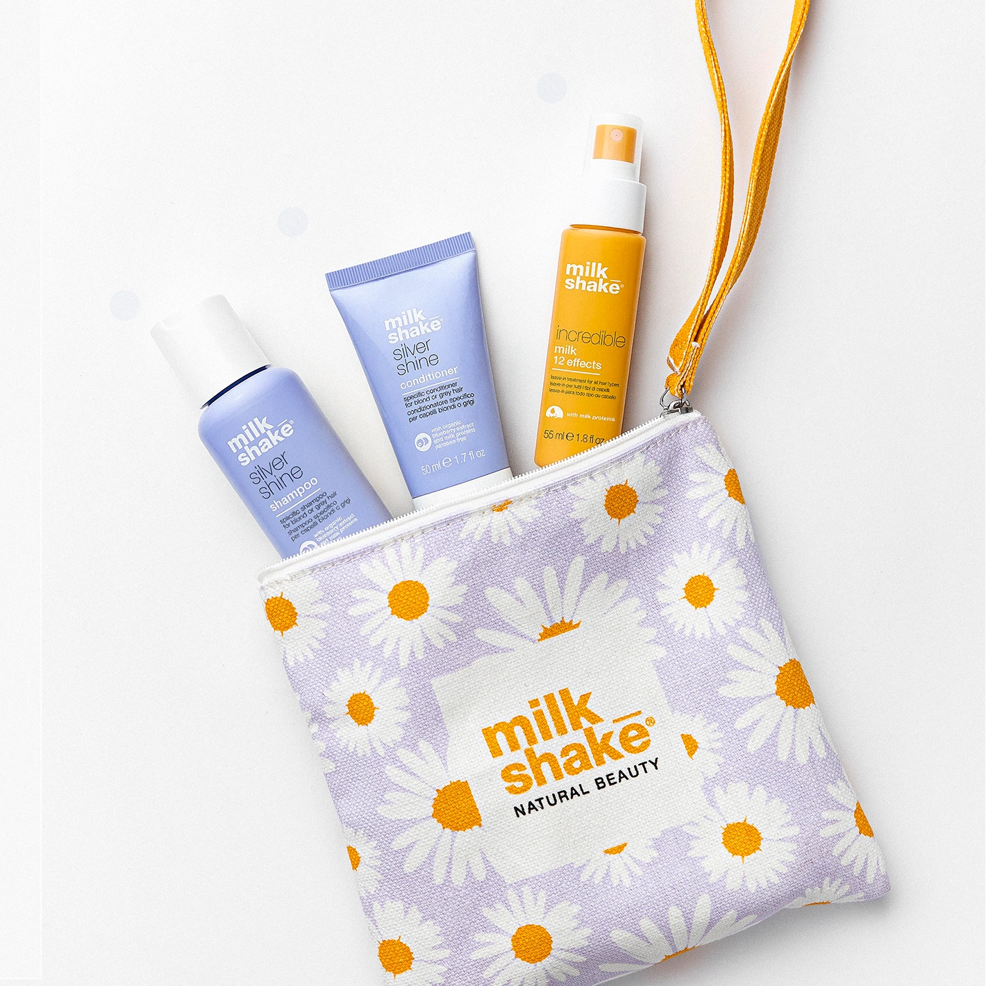 milk_shake® silver shine mini bundle with bag