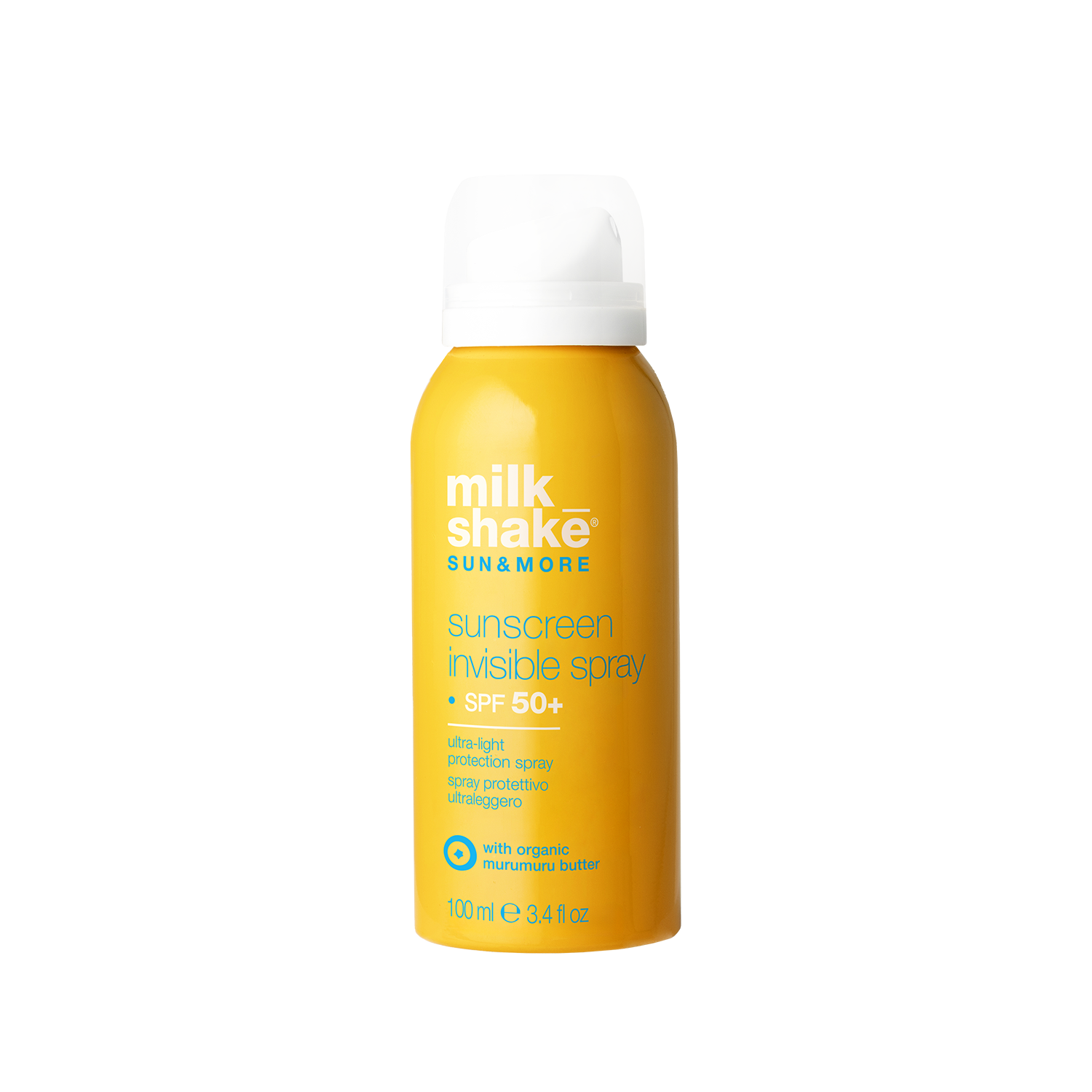 milk_shake® sun&more واقي شمسي غير مرئي بعامل حماية SPF 50+ بحجم 100 مل