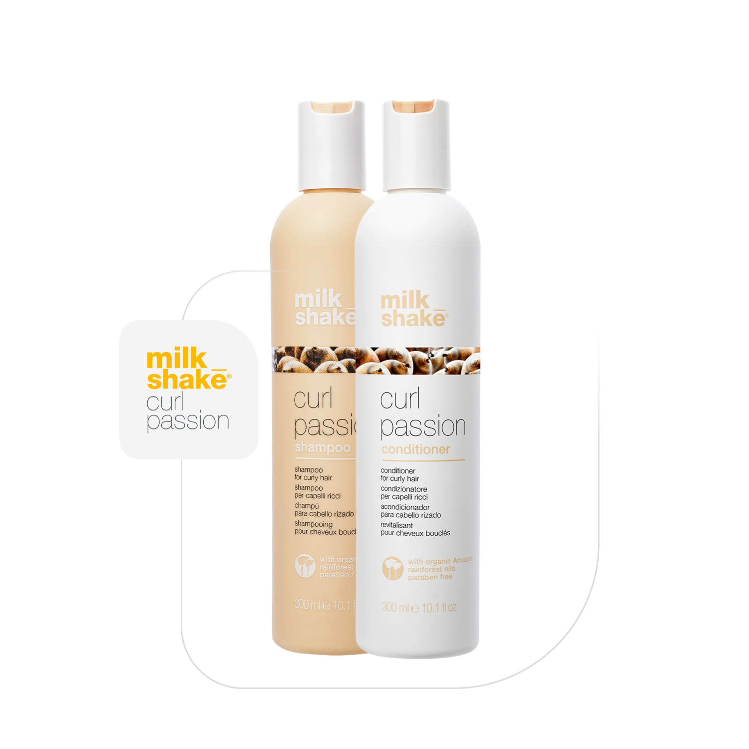 milk_shake® curly passion Duo Routine