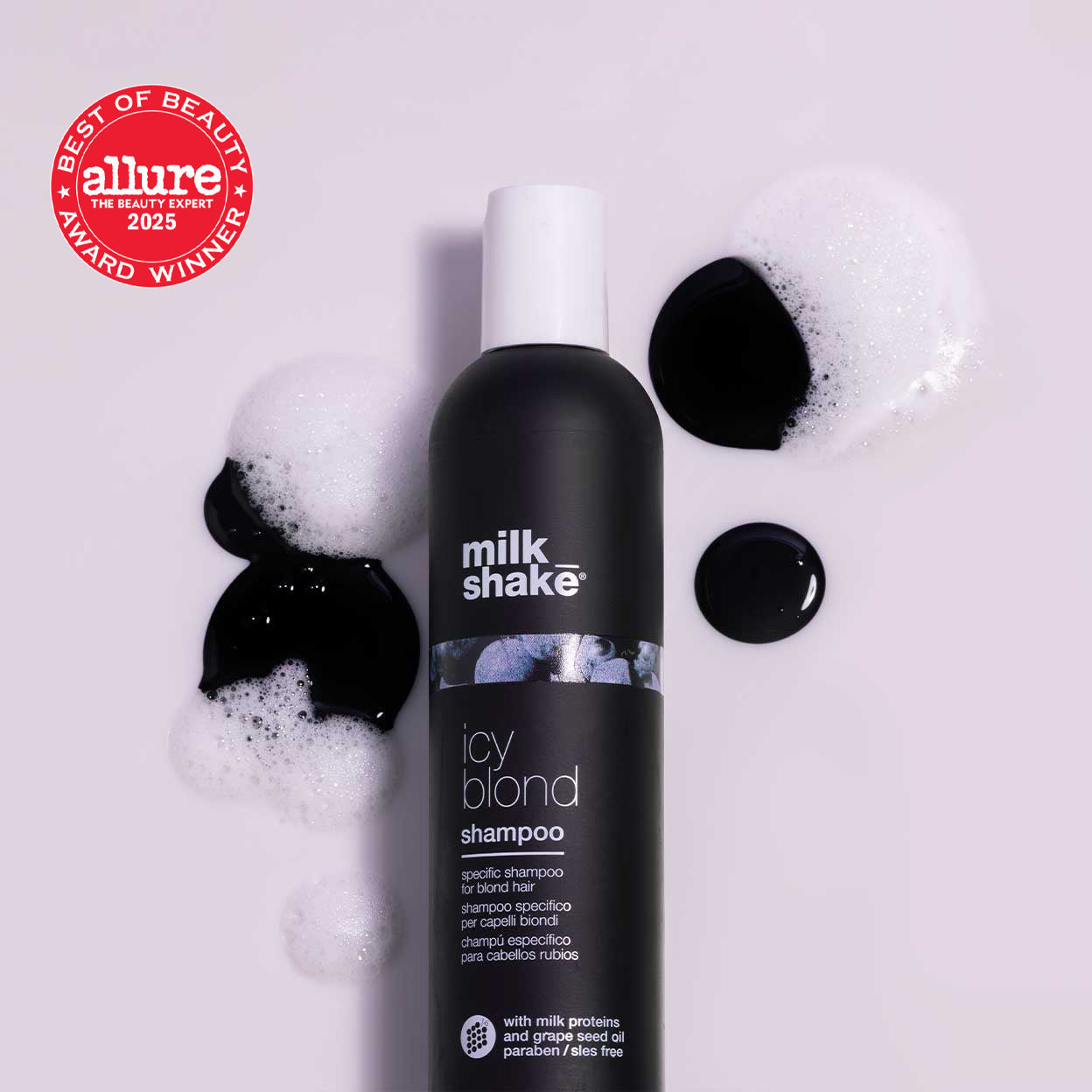 milk_shake® icy blond shampoo 300 ml