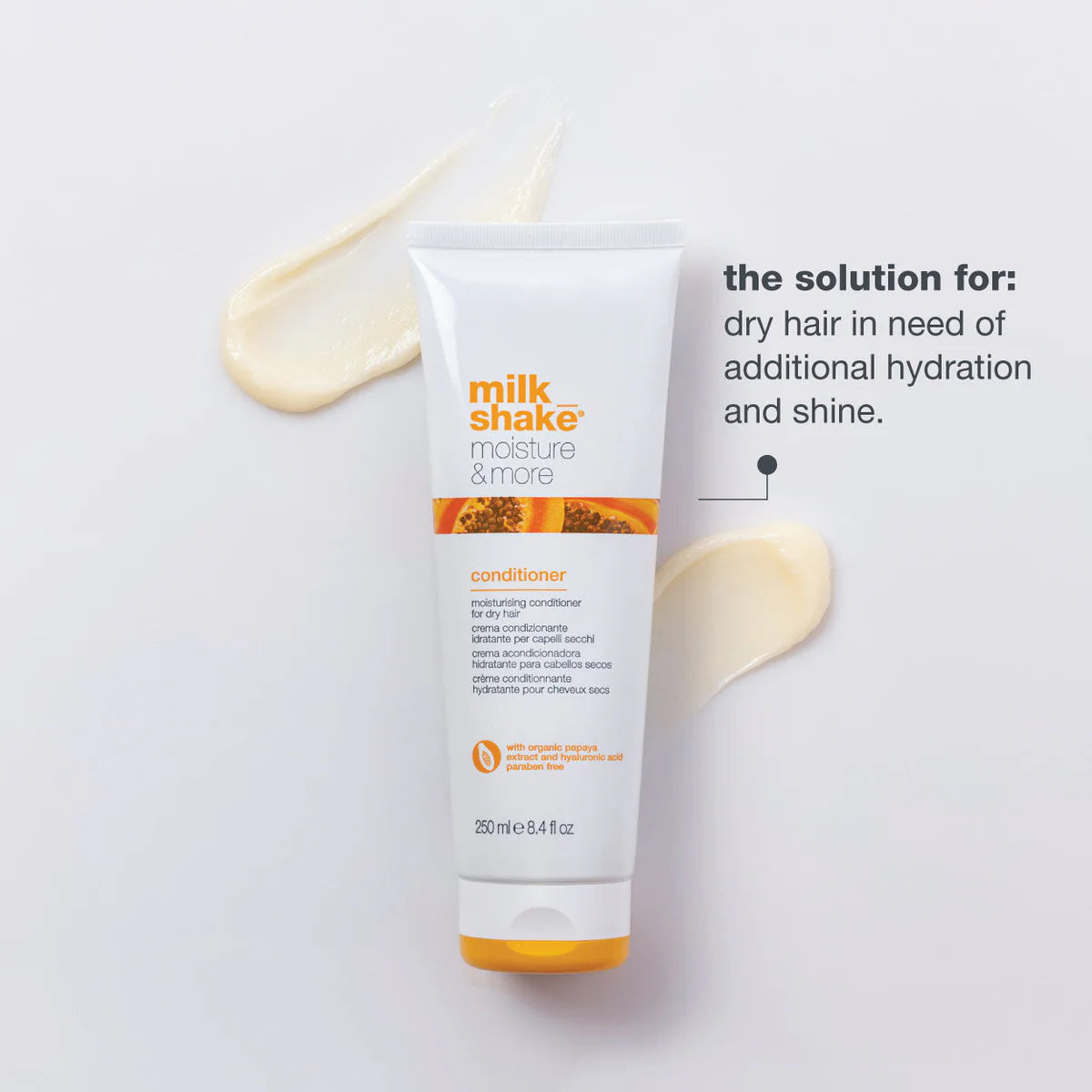 Moisture & more No More Dry Hair Routine