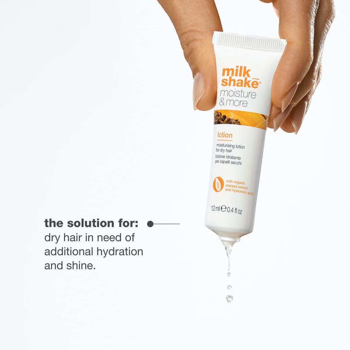 Moisture & more No More Dry Hair Routine